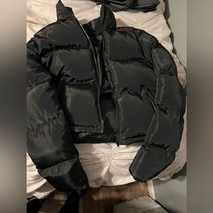 Black SHEIN Puffer Coat 🖤